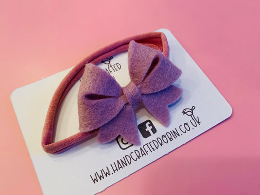 Babies Headband - Lilac Starlet